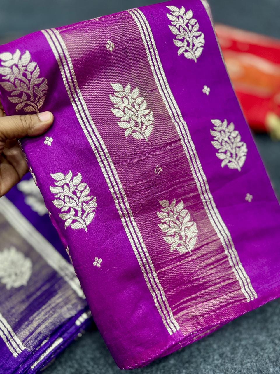 Pure Soft Russian Silk Saree