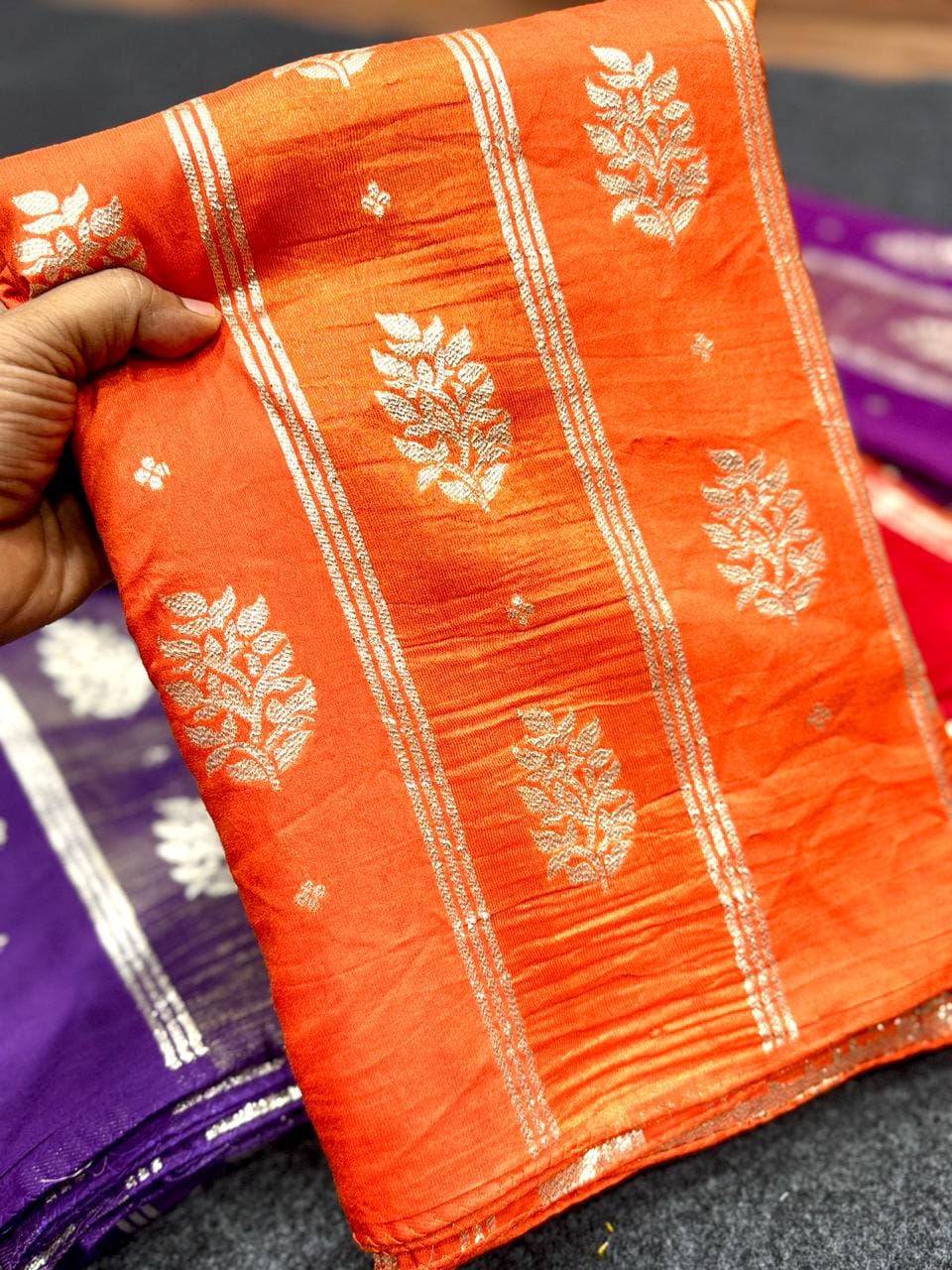 Pure Soft Russian Silk Saree