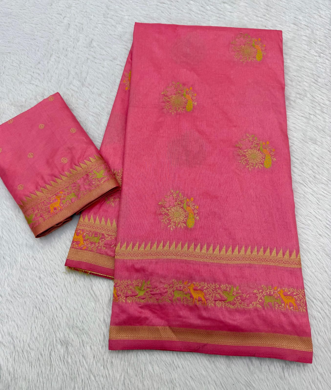 Soft Pure dolla Silk Weaving Saree
