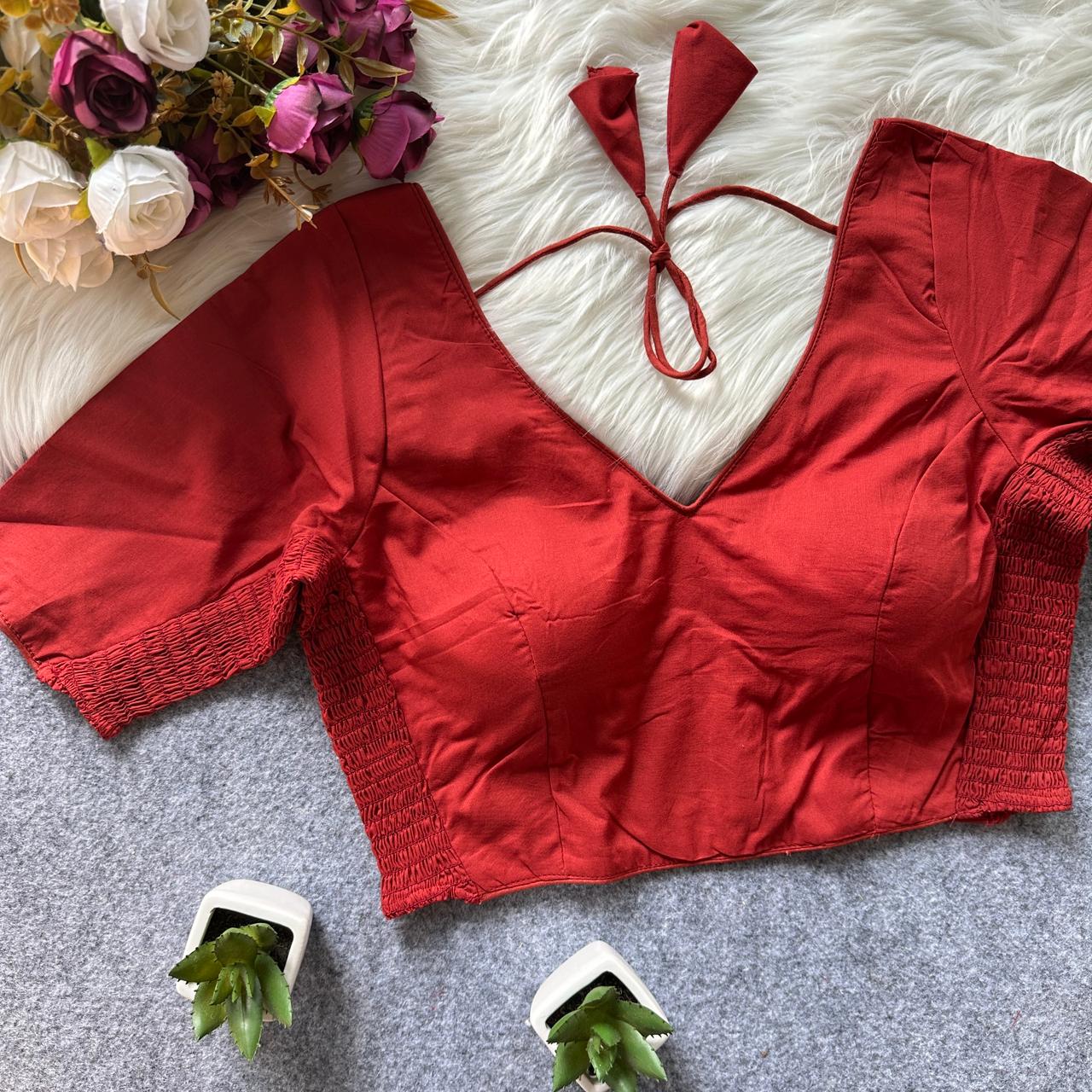 Premium magic cotton ready made blouse
