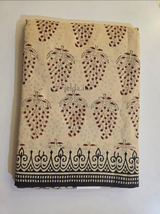 Premium Cotton Mulmul Saree