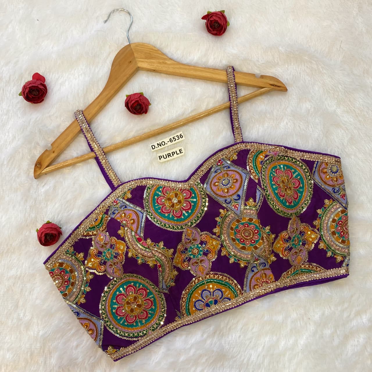 Crep viscose pojisan sleeveless ready made blouse