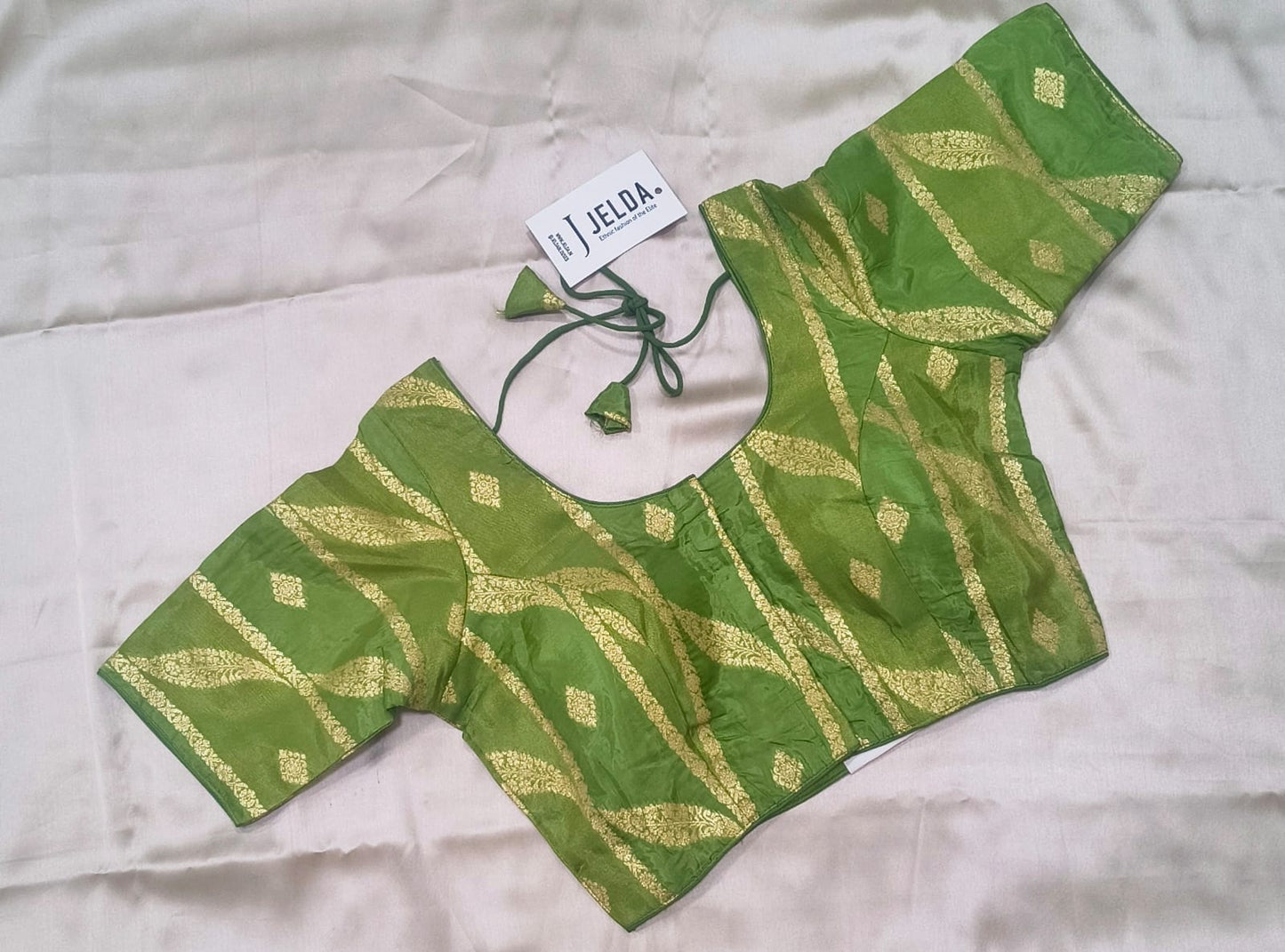 Banaras silk ready made blouse