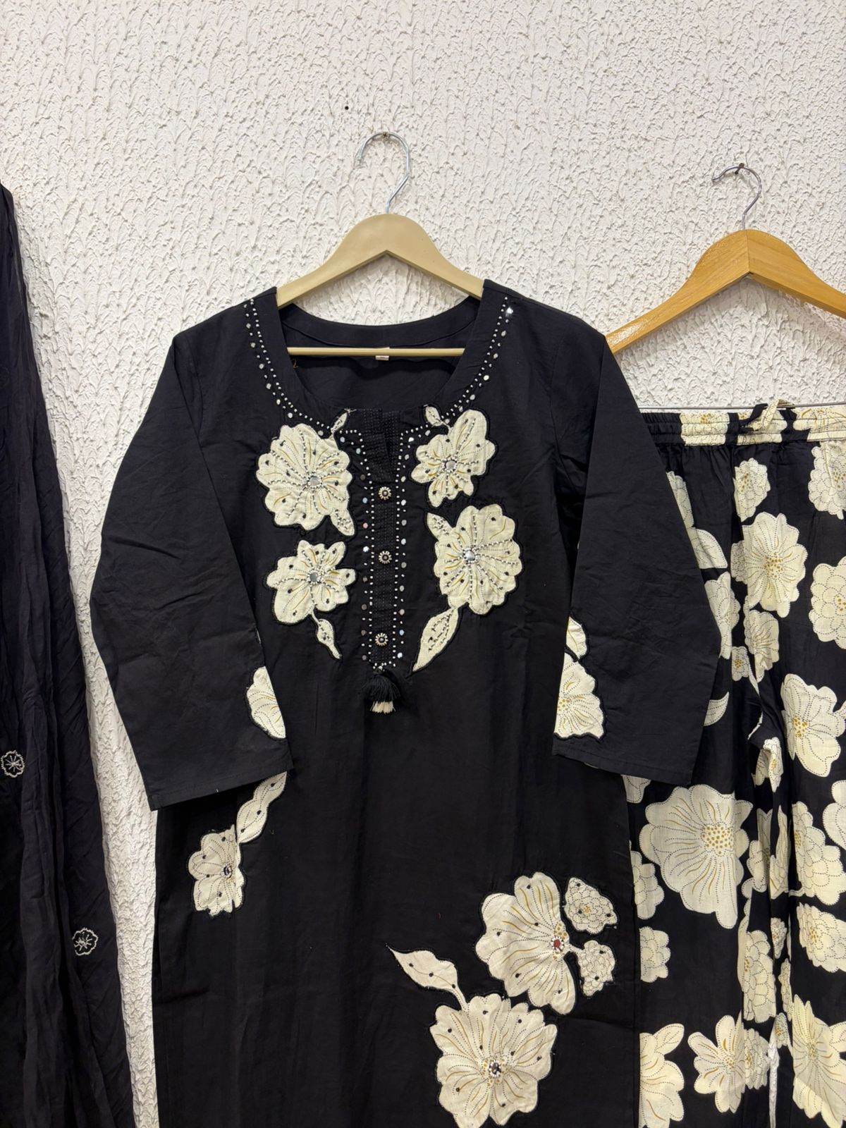 Cotton embroidery salwar suit
