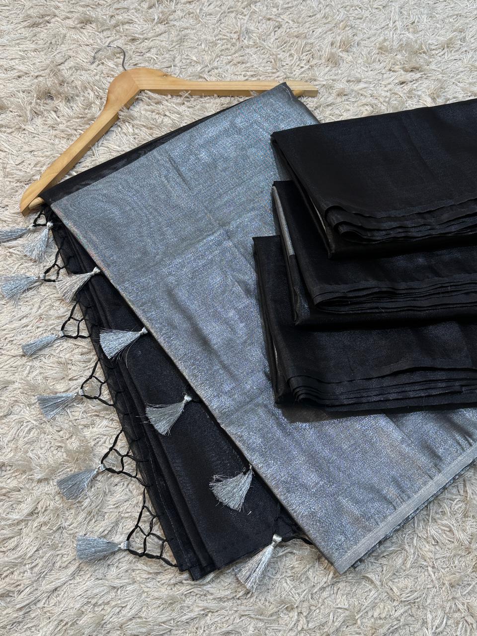 Banarasi Glass Tissue Silk Saree