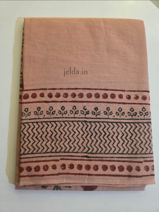 Premium Cotton Mulmul Saree