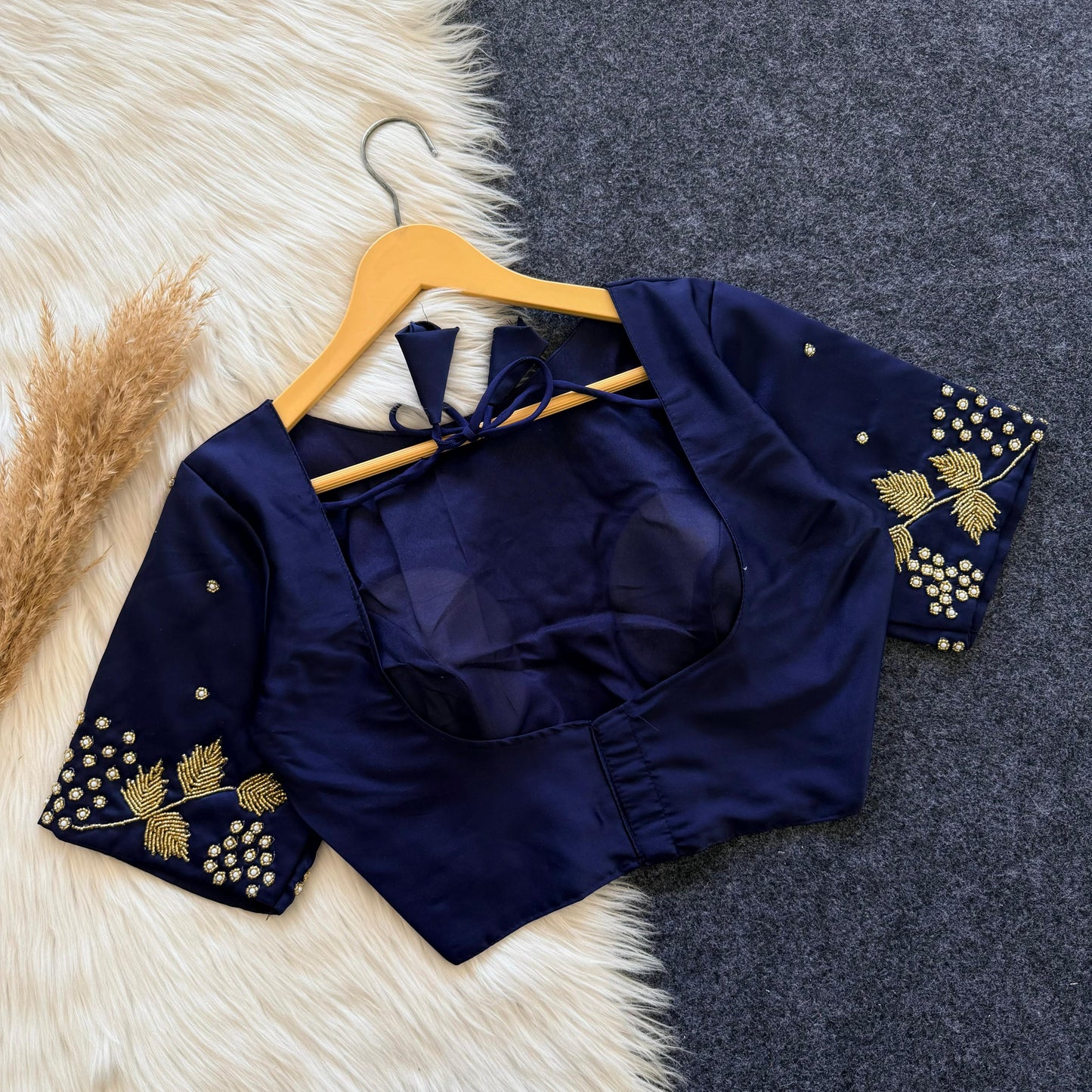 Beautiful handwork ready made blouse