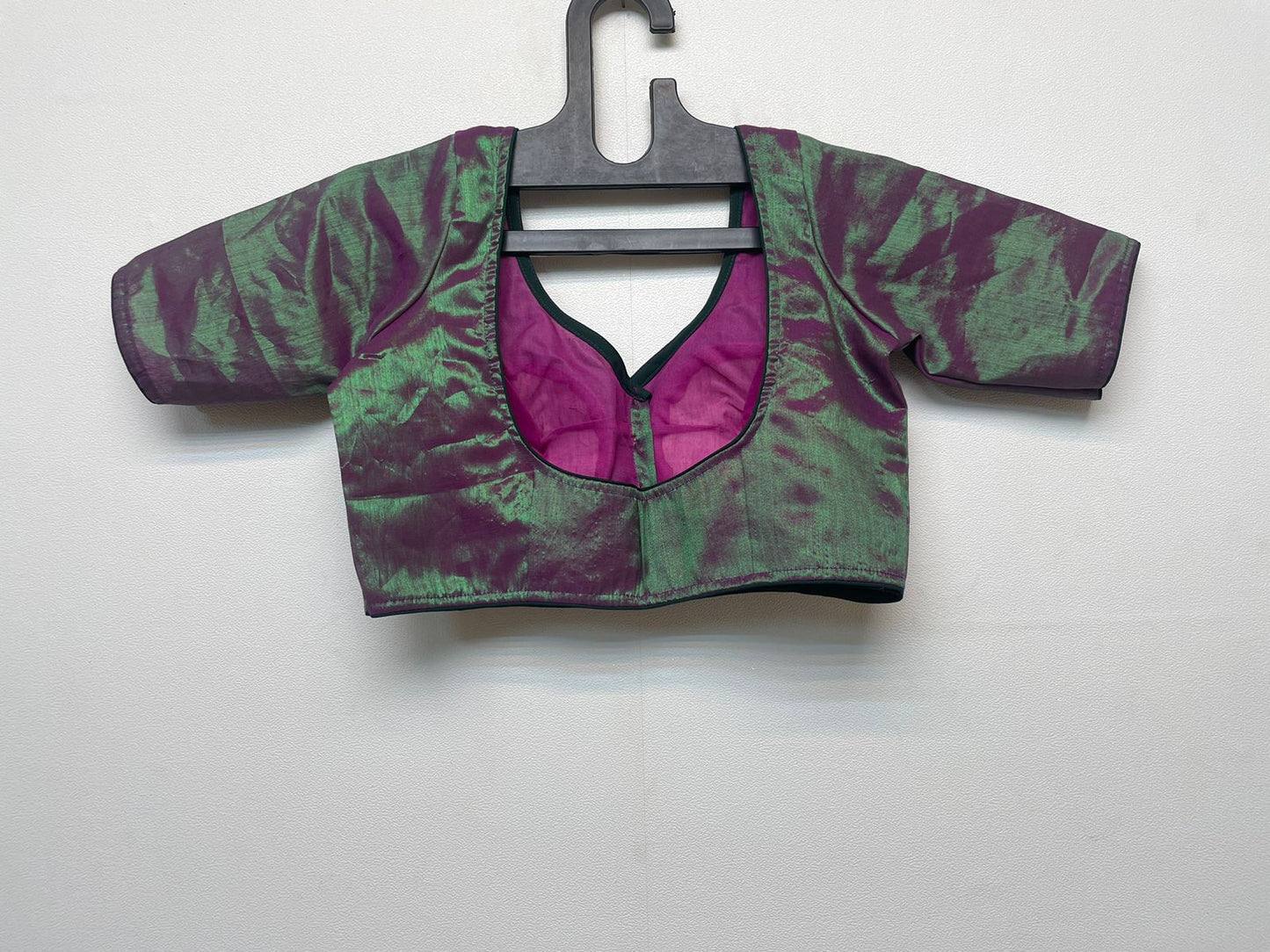 Satin Silk Sleeve - Premium Designer Blouse