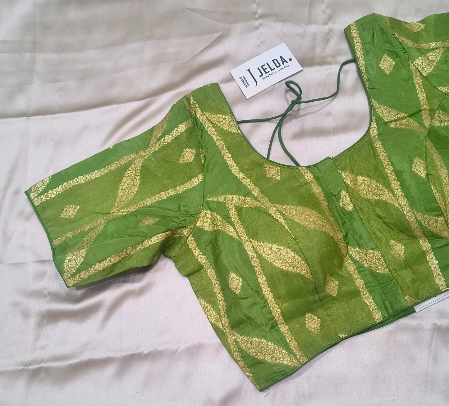 Banaras silk ready made blouse