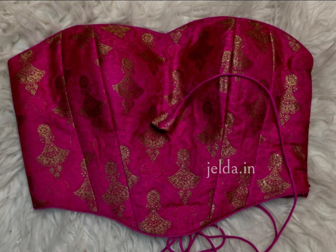 Corset gota patti custom made blouse