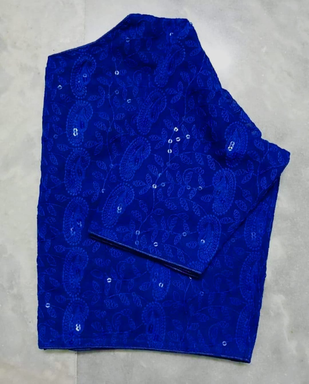 Chikonkari ready made blouse