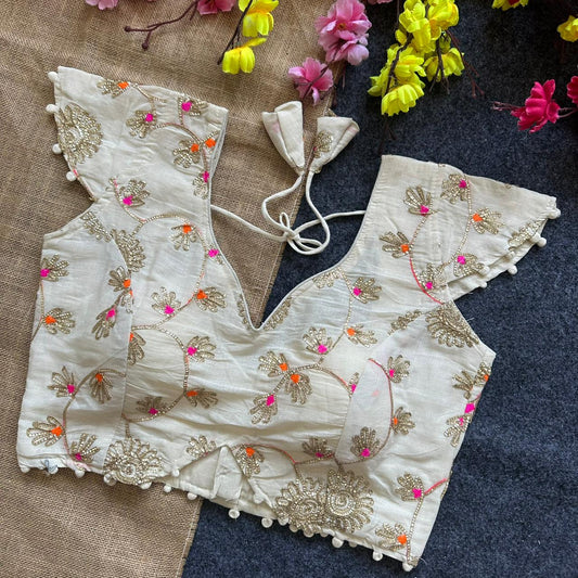 Pure Camric Cotton ready made blouses
