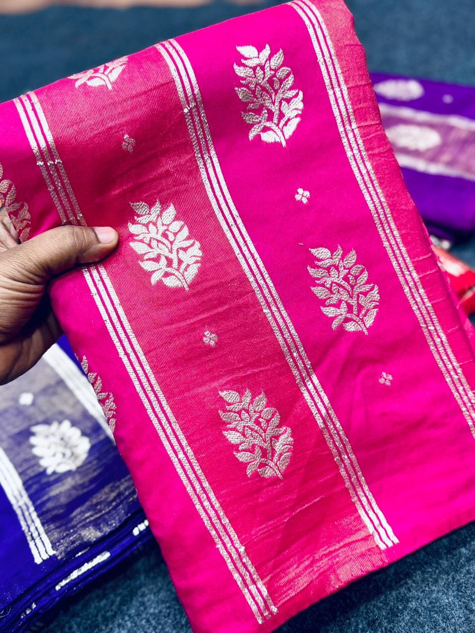 Pure Soft Russian Silk Saree