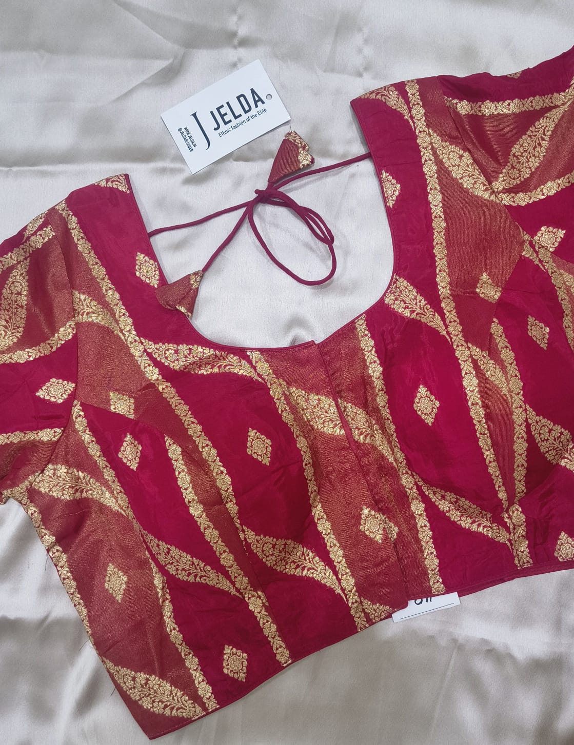Banaras silk ready made blouse