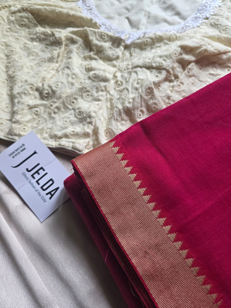 Pure Mercedes Cotton Saree