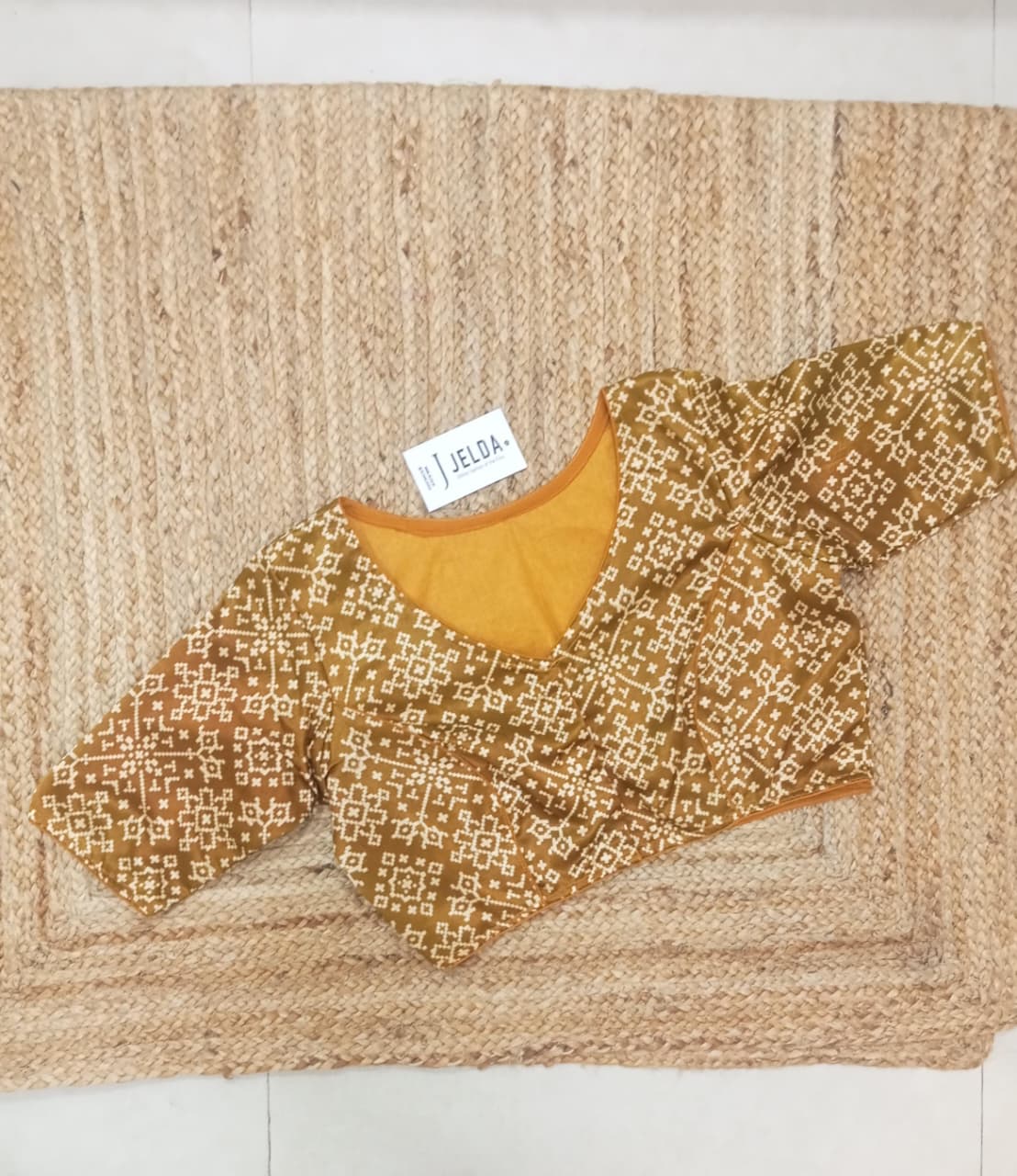 Modal silk ready made blouse