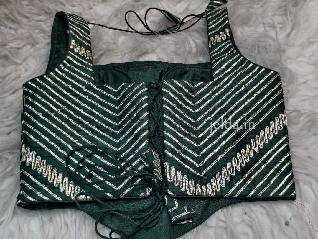 Corset gota patti custom made blouse