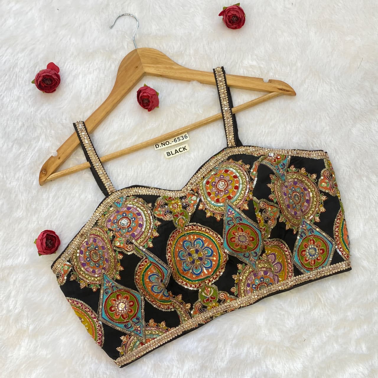 Crep viscose pojisan sleeveless ready made blouse