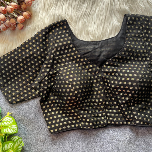 Heavy Jecard buti fancy ready made blouse