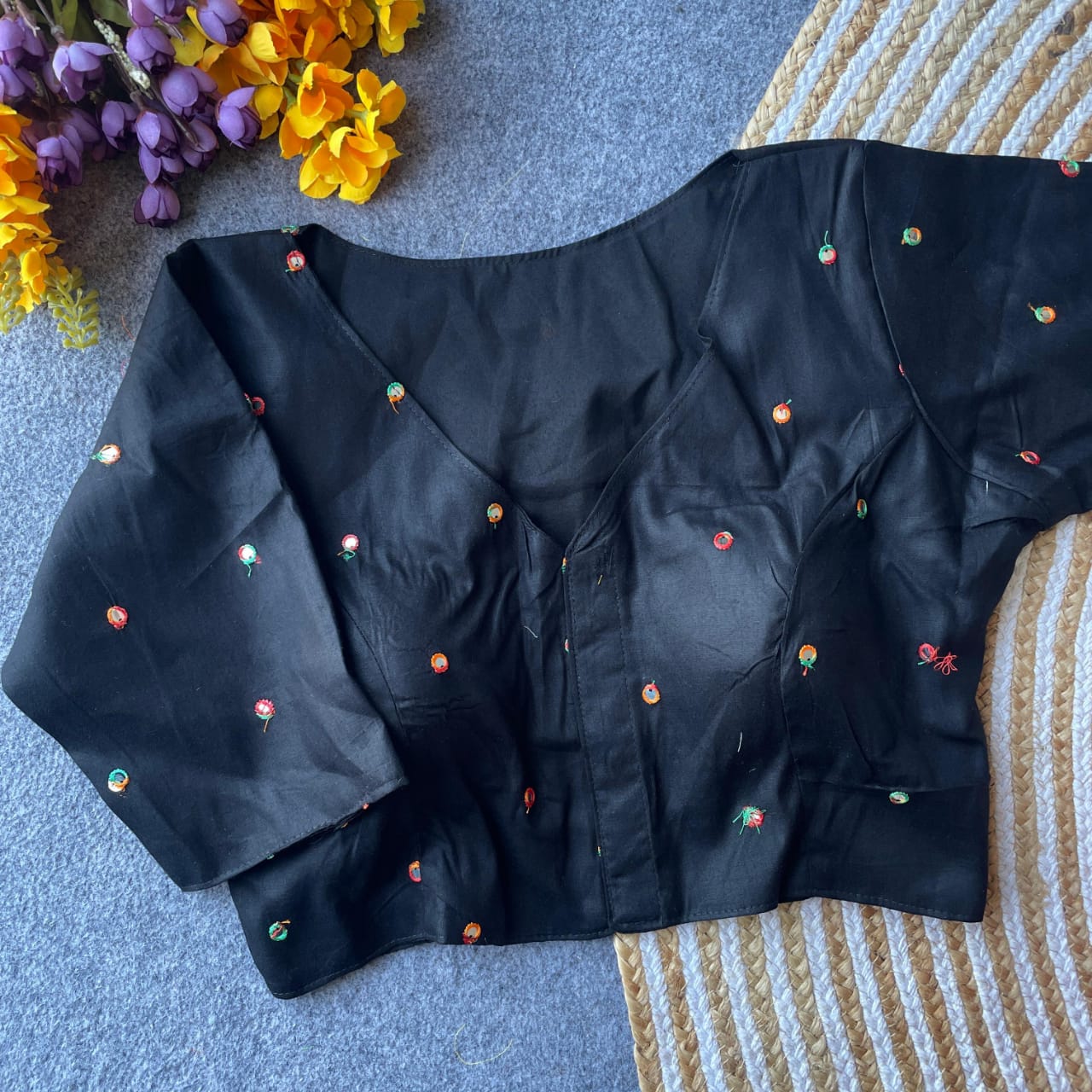 Reyon Cotton ready made blouse