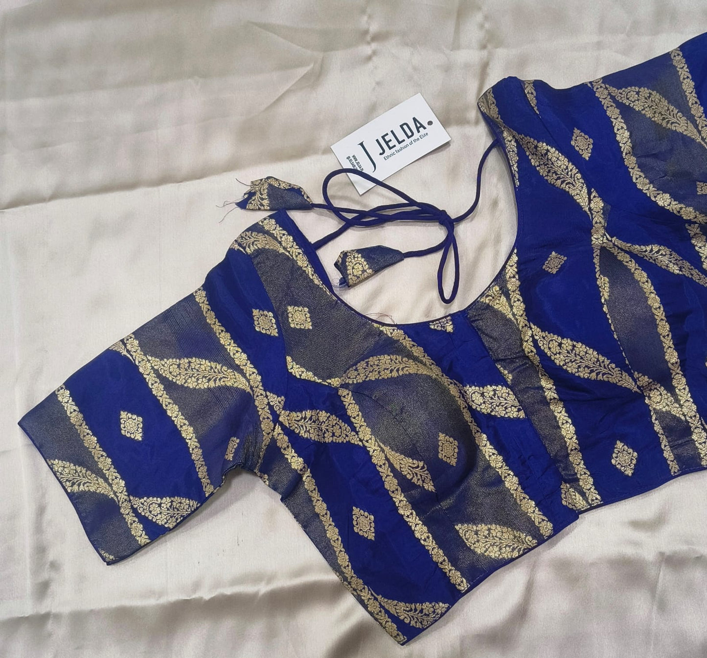Banaras silk ready made blouse
