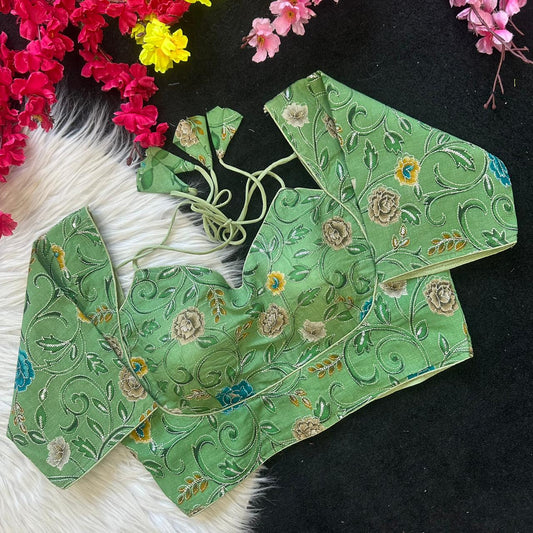 PURE COTTON POSITION PRINT READY MADE BLOUSE