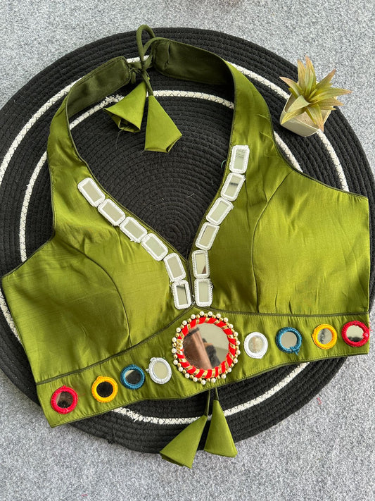 Pure Roman Silk ready made blouse