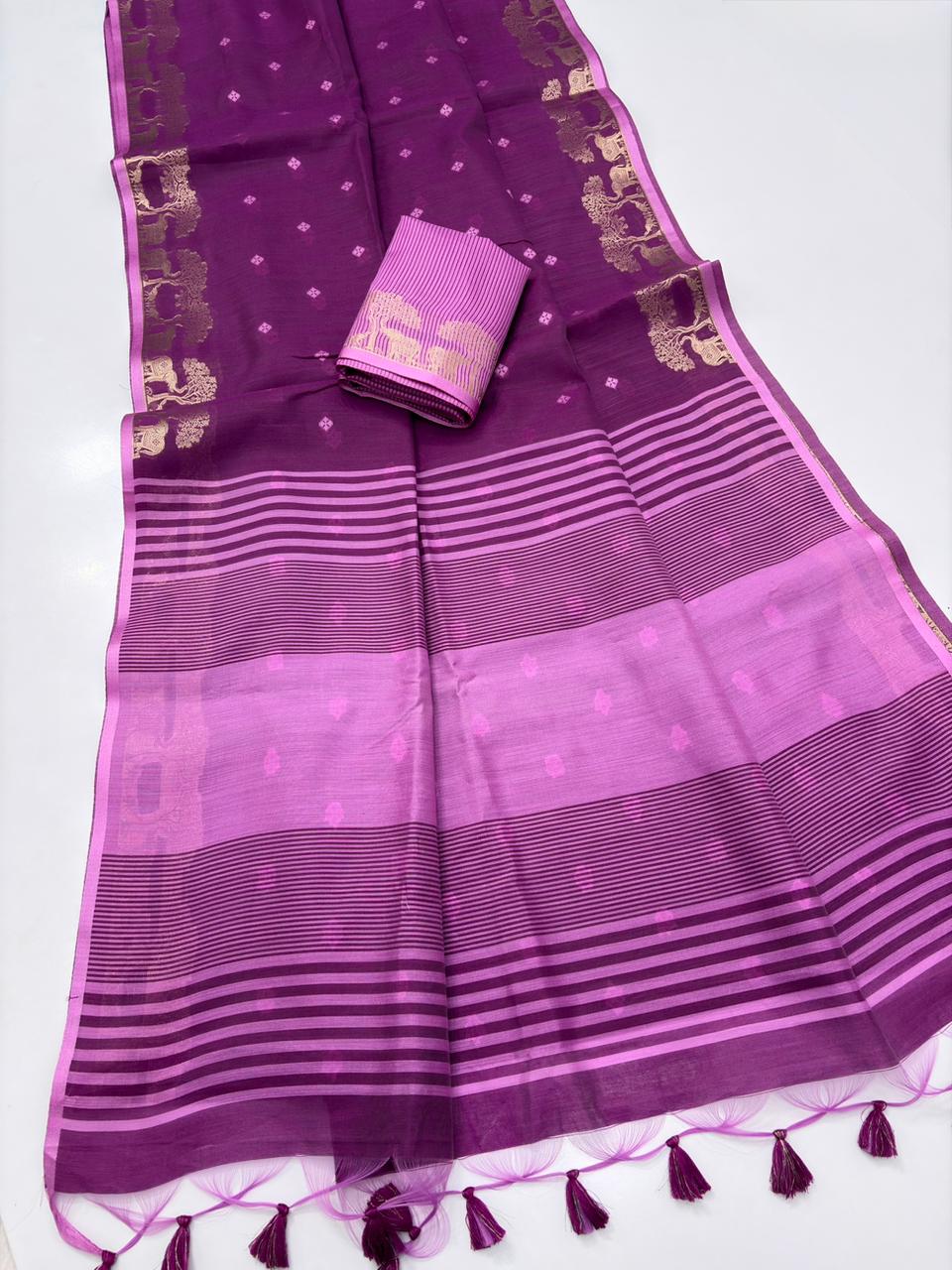 Premium Raw Silk Saree