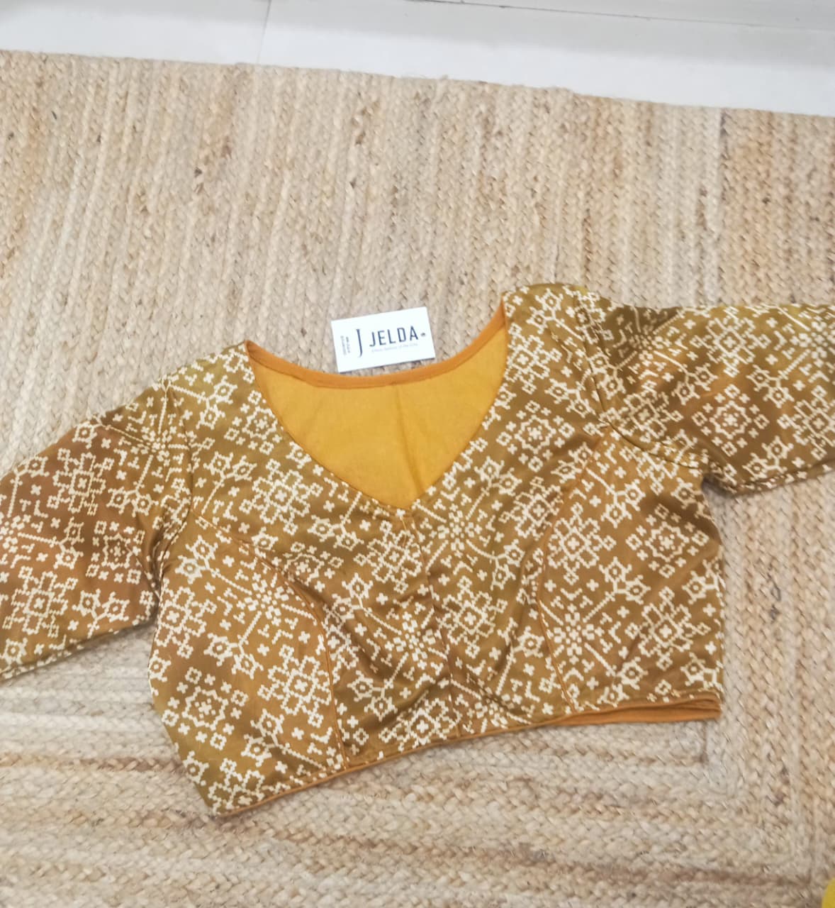 Modal silk ready made blouse