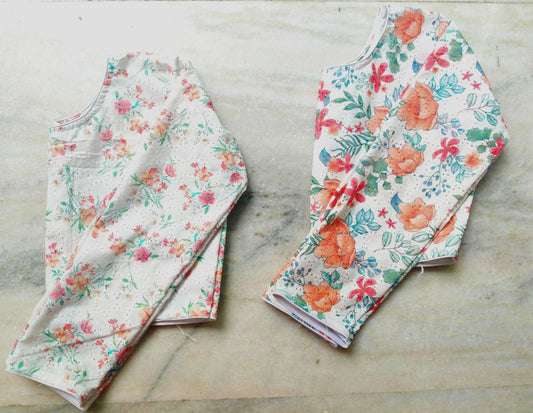 Hakoba printed work ready made blouse