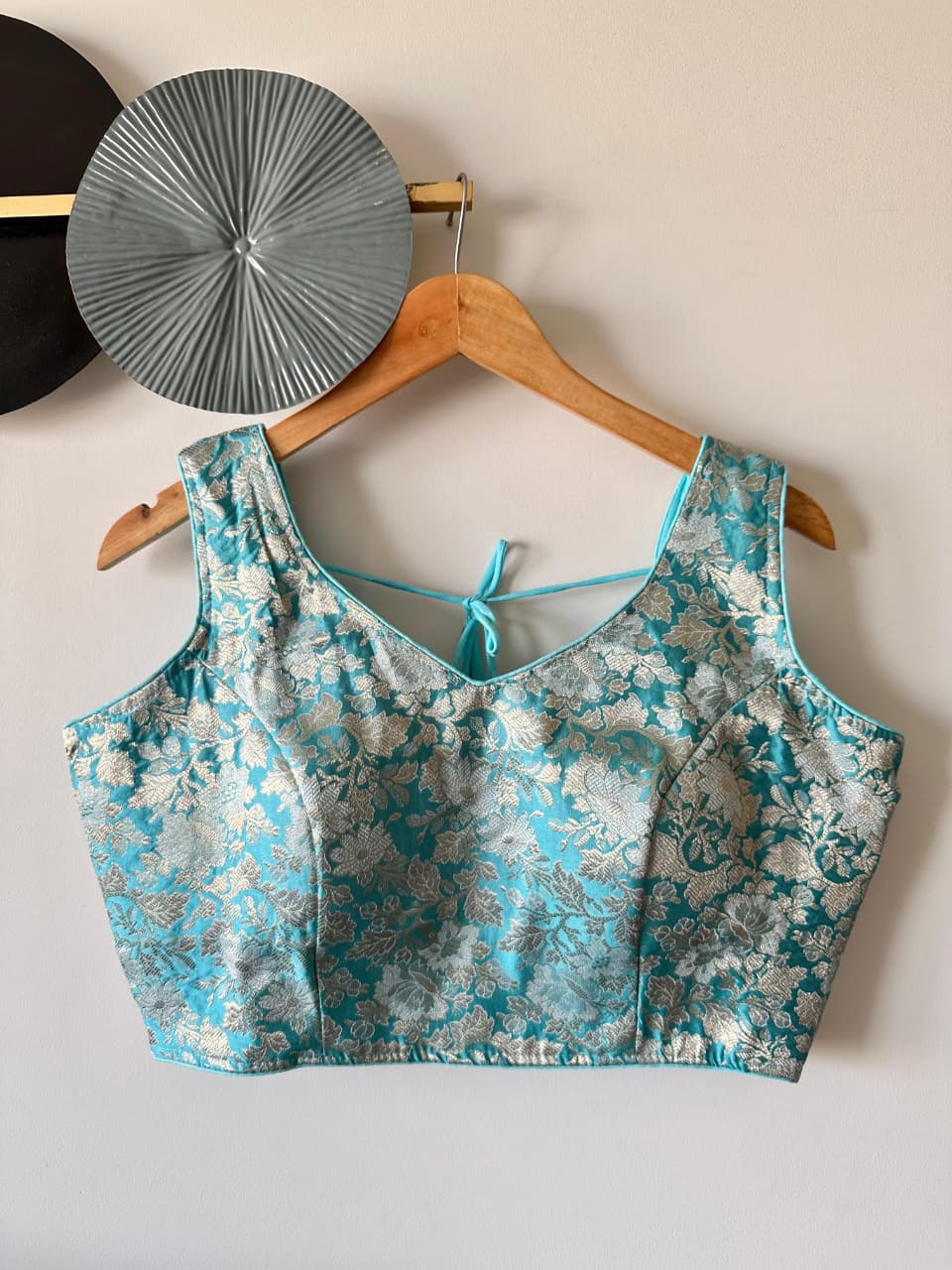 Original banaras silk ready made blouse