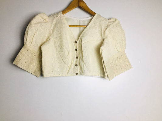 Hakoba puff sleeve Designer Blouse