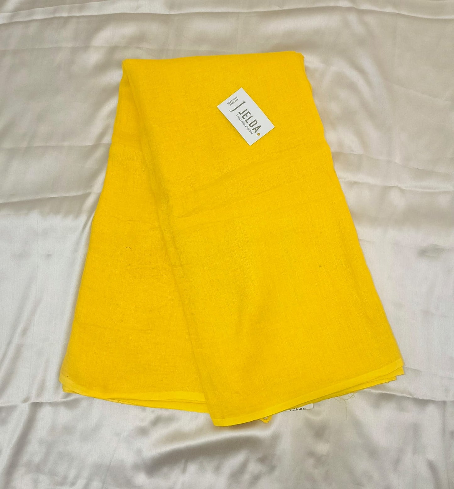 Pure linen cotton saree