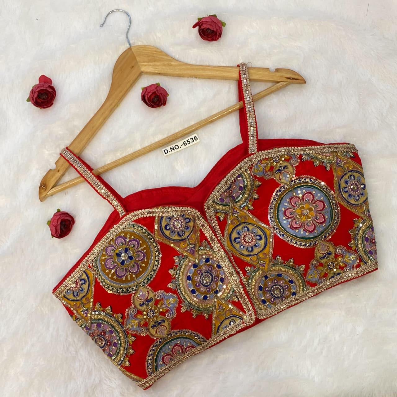 Crep viscose pojisan sleeveless ready made blouse