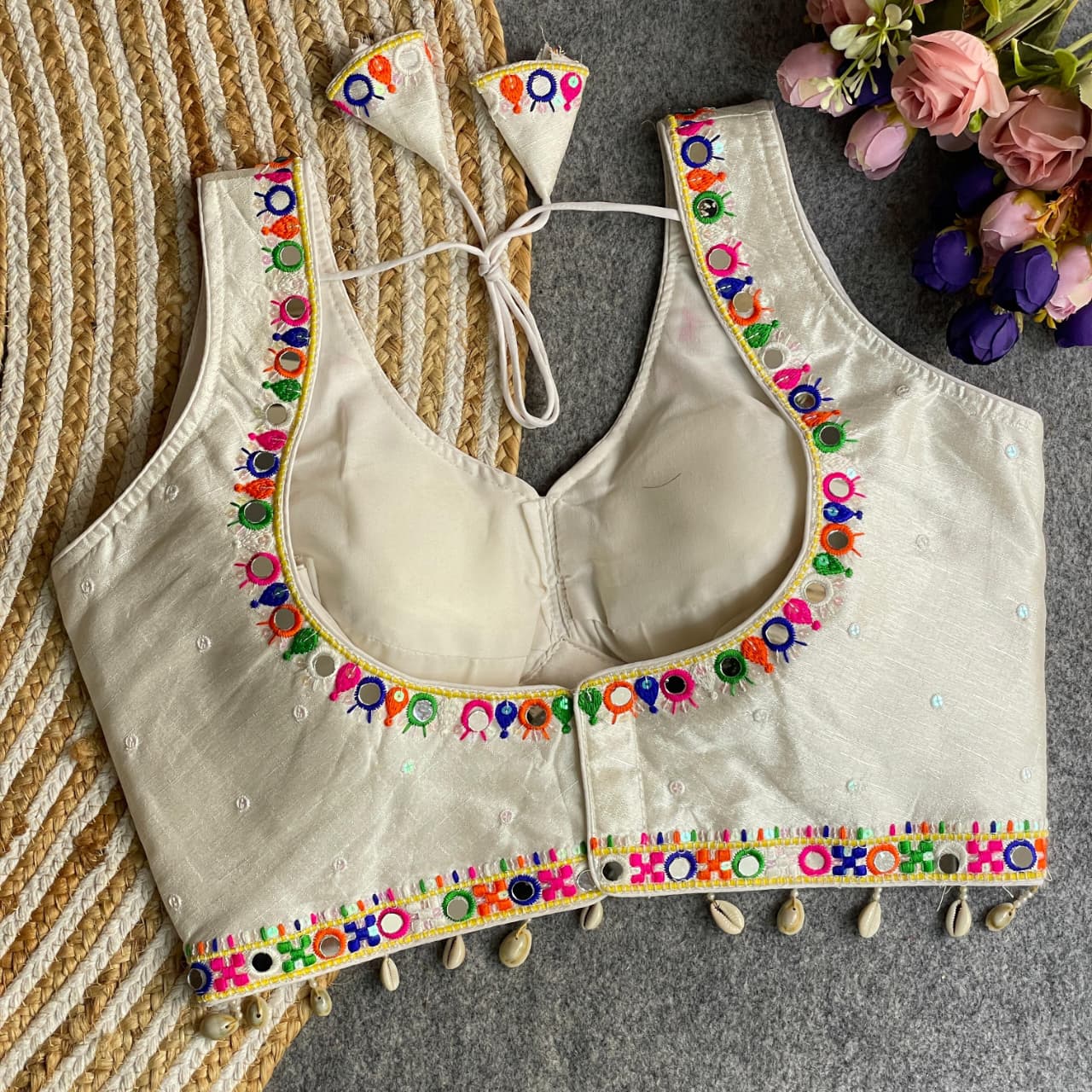 Heavy silk ready made blouses