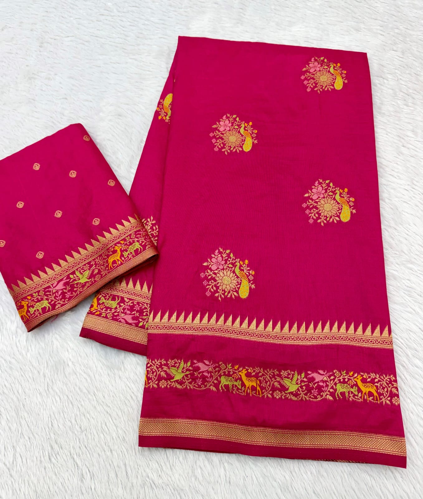 Soft Pure dolla Silk Weaving Saree