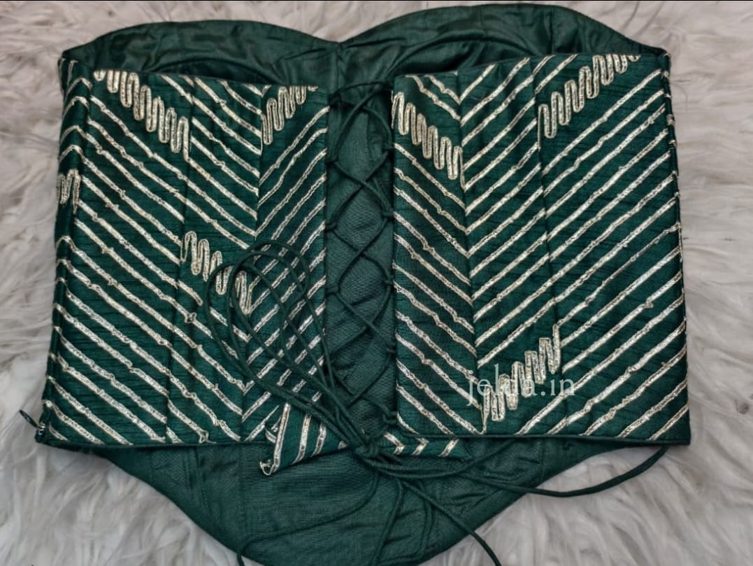 Corset gota patti custom made blouse