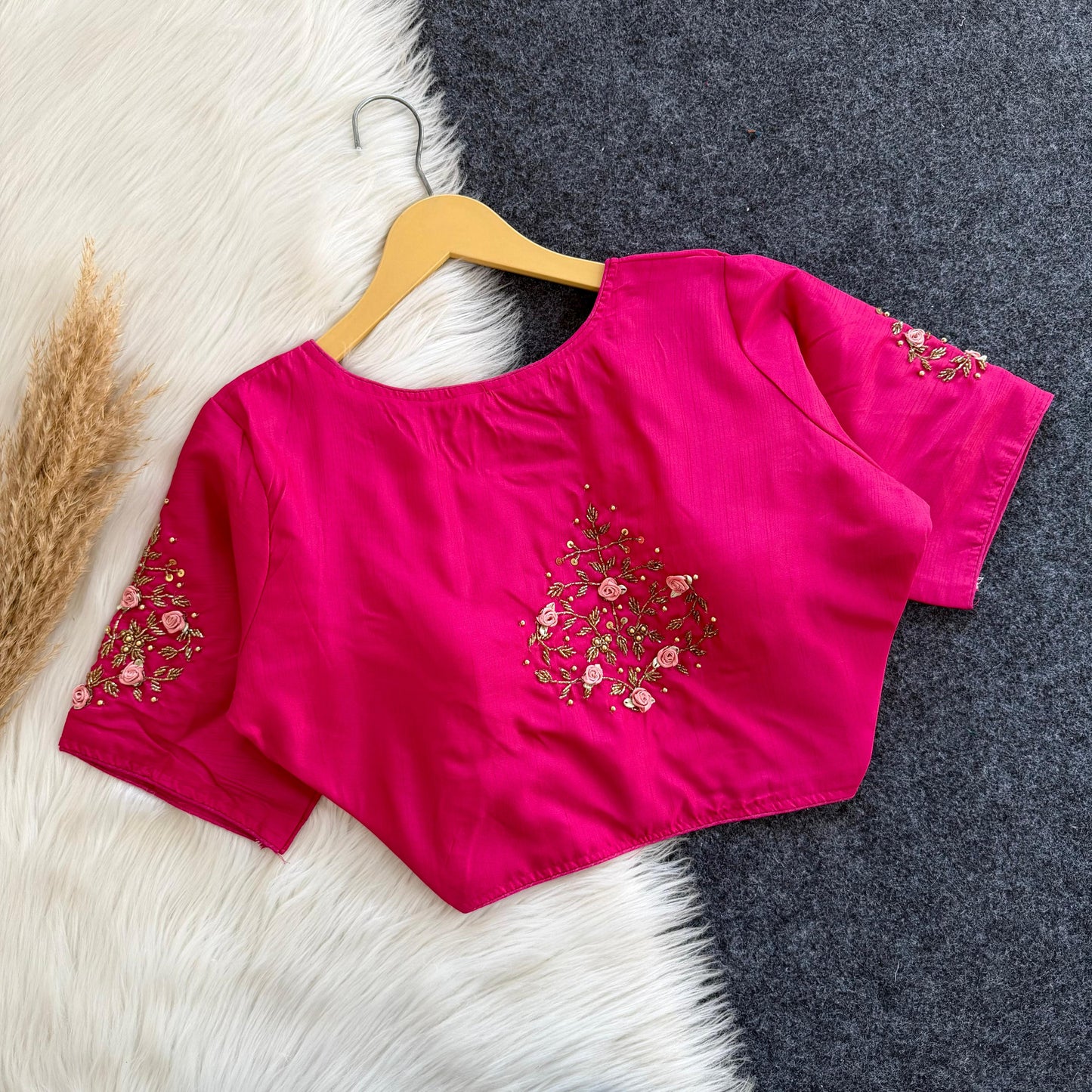 Beautiful handwork ready made blouse