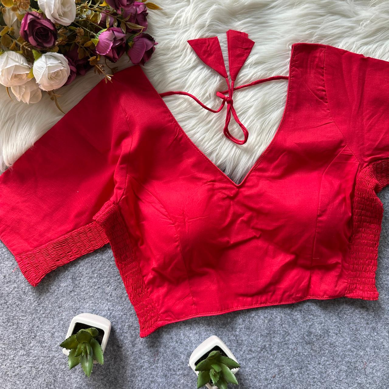 Premium magic cotton ready made blouse