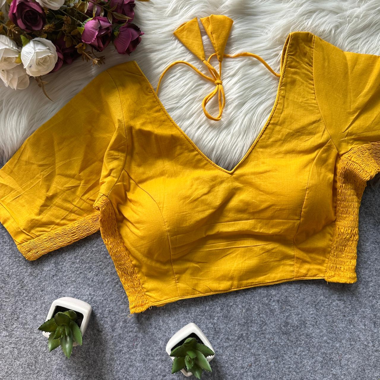 Premium magic cotton ready made blouse