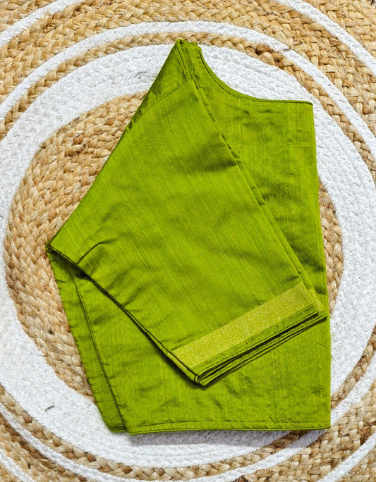 Ghicha silk boat neck ready made blouses